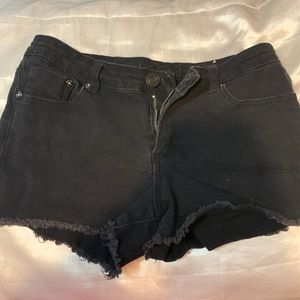 Rue21 Black Jean Shorts